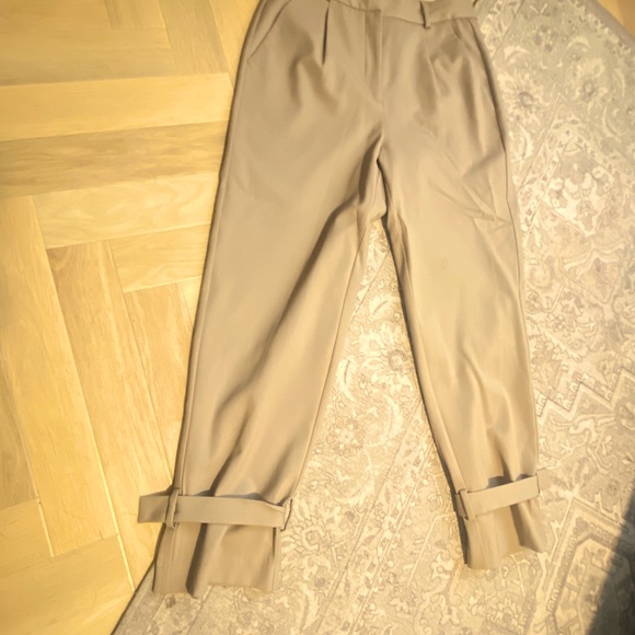 Aritzia Beige Dress Pants - Picture 3 of 6